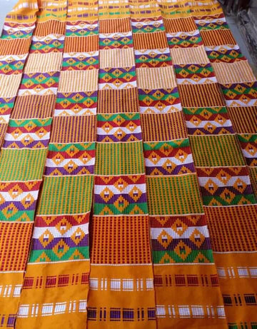 MG Authentic Hand Weaved Kente Cloth A3282