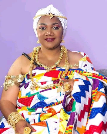 MG Royal Hand Weaved Kente Cloth R934