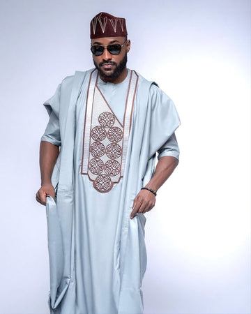 MG Prestige 4 Piece Yoruba Agbada Traditional Clothing AGP