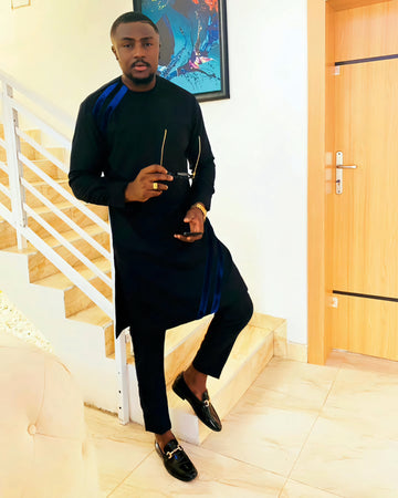 MG Men's Traditional African Wear/ Kafka, African Suit T211