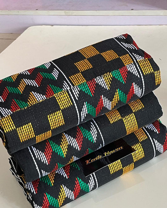 Kente Haven Hand Weaved Kente Cloth KH214