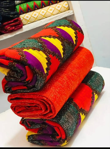 MG Premium Hand Weaved Kente Cloth P401