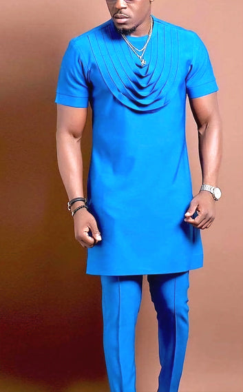 MG Men's Traditional African Wear/ Kafka, African Suit T186