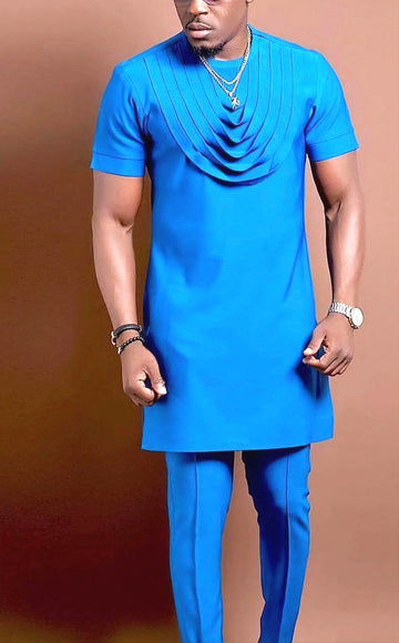 MG Men's Traditional African Wear/ Kafka, African Suit T186