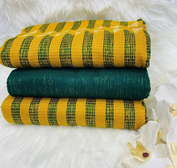 MG Authentic Hand Weaved Kente Cloth A091695