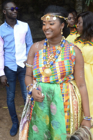 MG Authentic Hand Weaved Kente Cloth A276