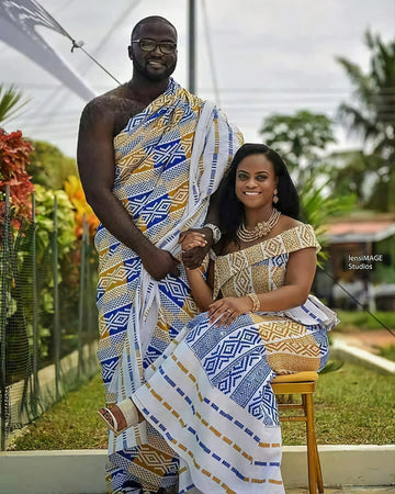 MG Authentic Hand Weaved Kente Cloth A269