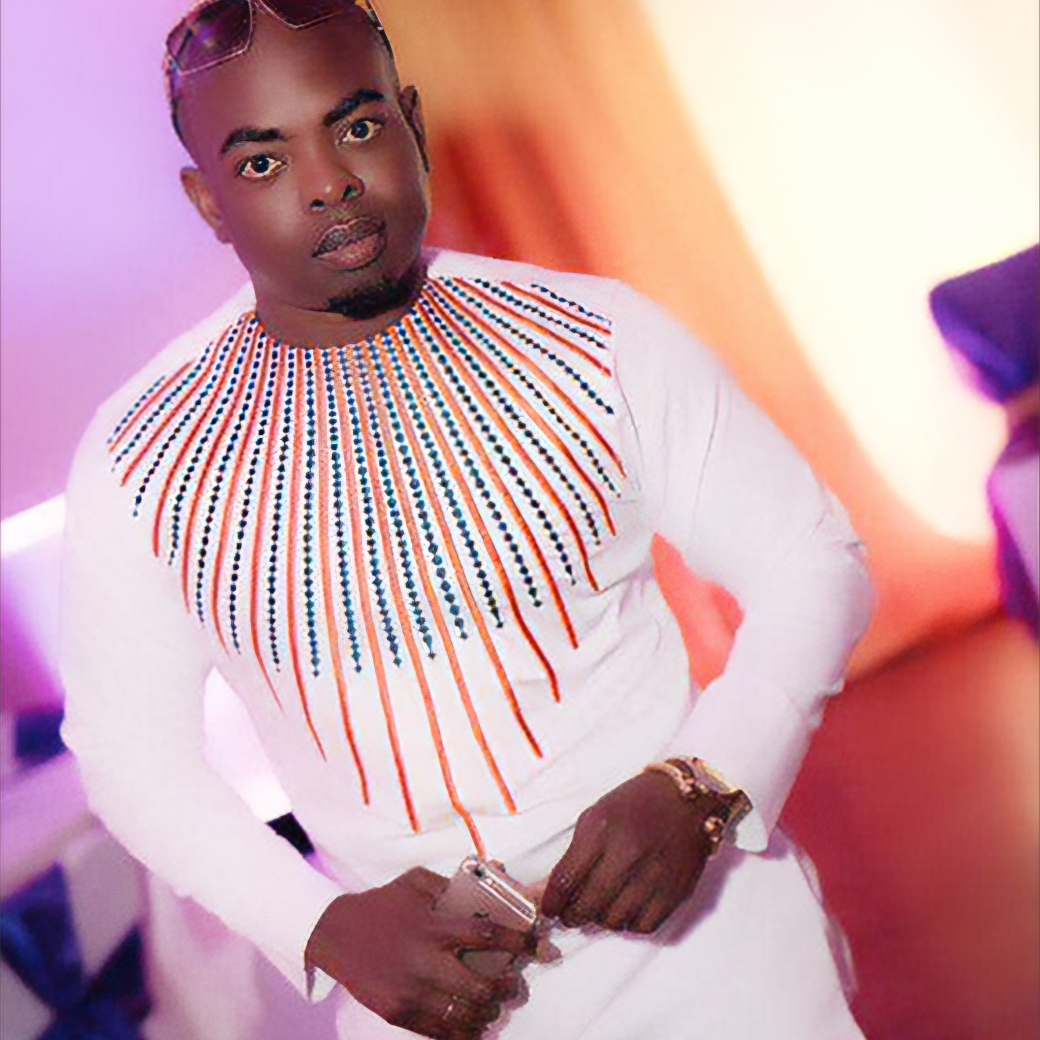 Men's Traditional African Wear/ Kafka, African Suit T16