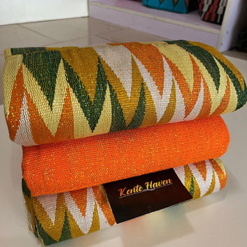 Kente Haven Hand Weaved Kente Cloth KH111