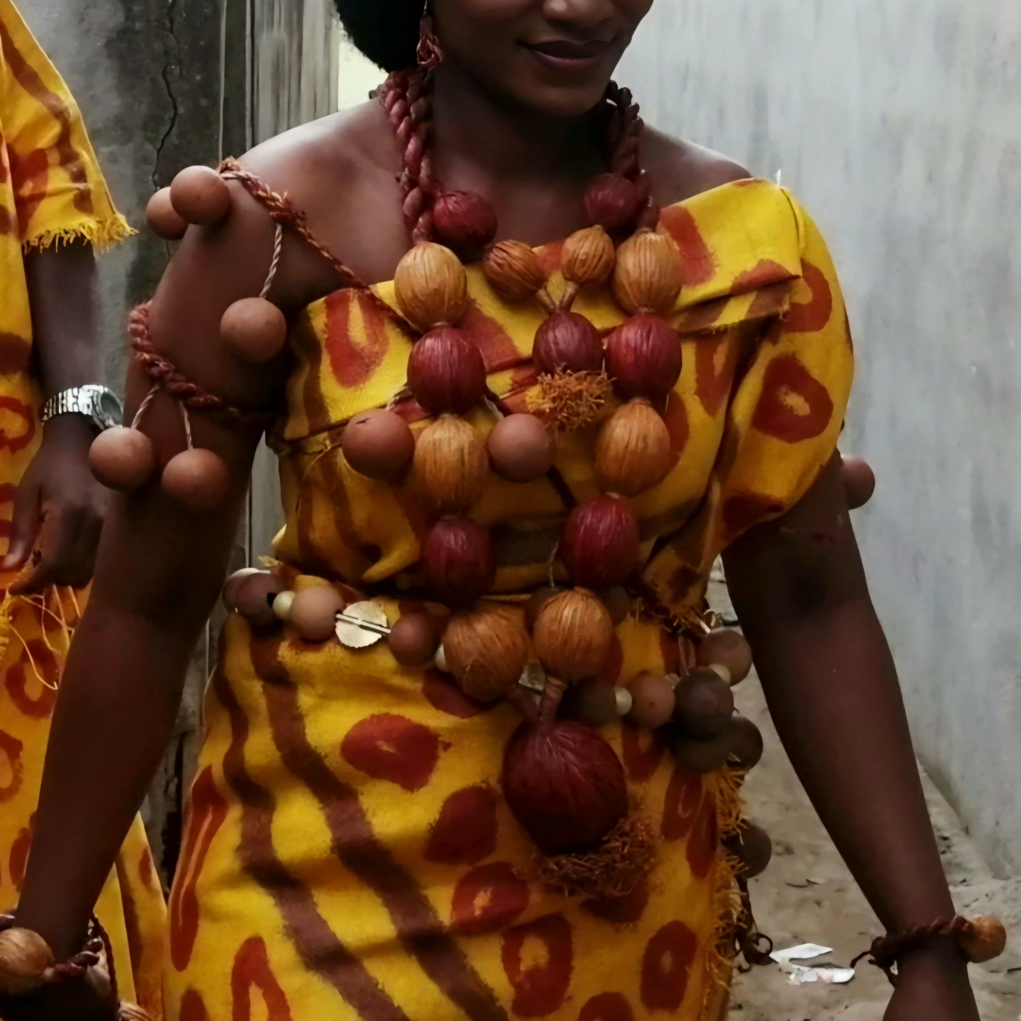 MG Royal Double Hand Weaved Kente Cloth R173