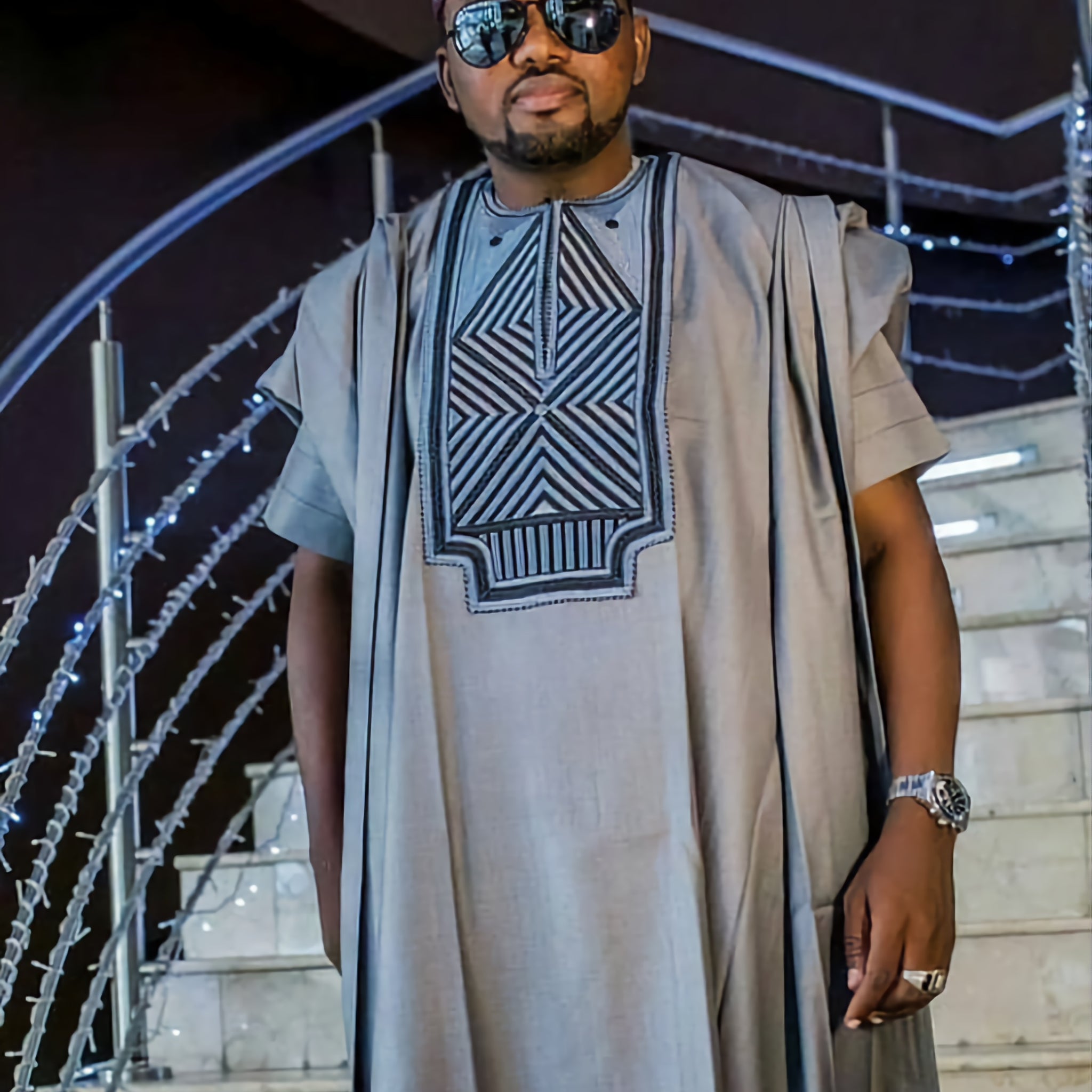 MG Prestige 3 Piece Yoruba Agbada Traditional Clothing AGP