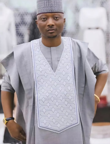 MG Prestige 4 Piece Yoruba Agbada Traditional Clothing AGP