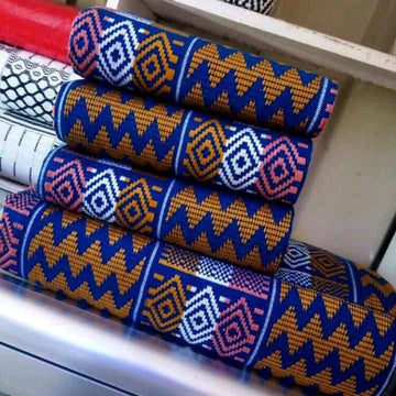 MG Authentic Hand Weaved Kente Cloth A0005