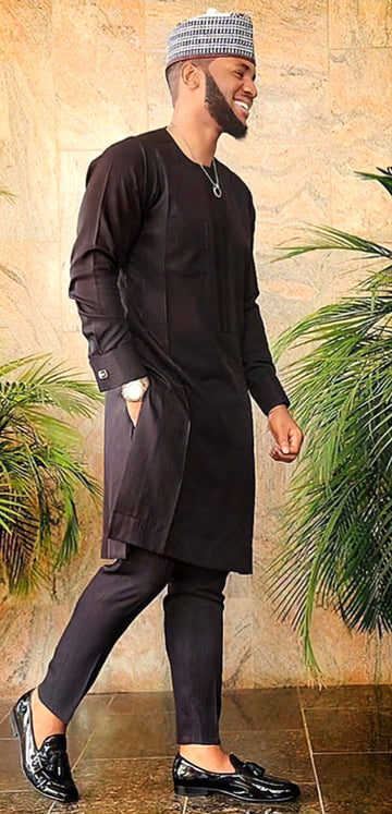 MG Men's Traditional African Wear/ Kafka, African Suit T120