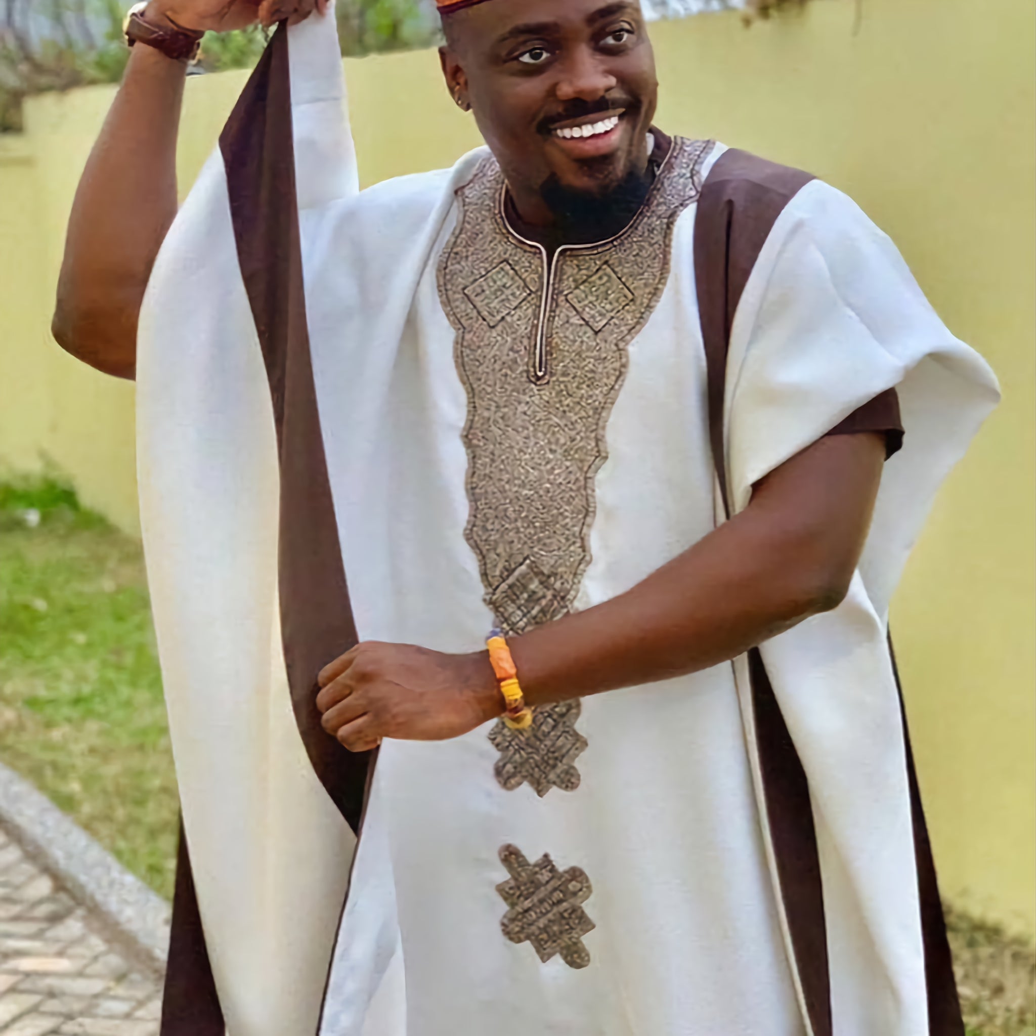 MG Prestige 3 Piece Yoruba Agbada Traditional Clothing AGP25