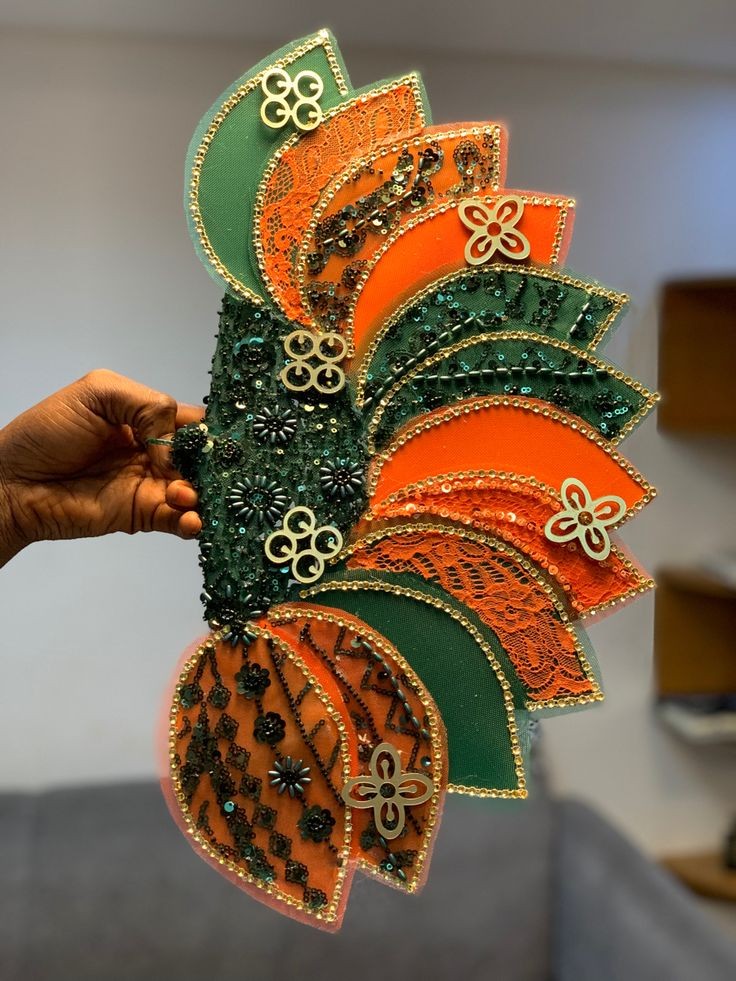 Beautiful Handmade Wedding Fan Accessories AS18