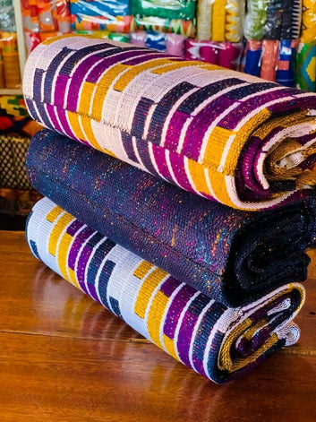 MG Authentic Hand Weaved Kente Cloth A726