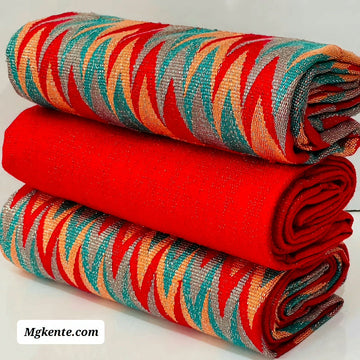 MG Premium Hand Weaved Kente Cloth P150