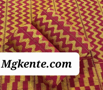 Authentic Hand Weaved Kente Cloth A806