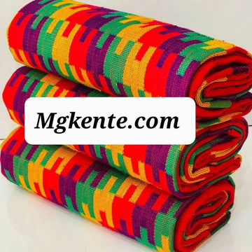 MG Premium Hand Weaved Kente Cloth P207
