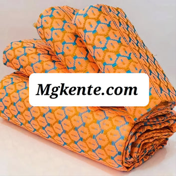 MG Authentic Hand Weaved Kente Cloth A763