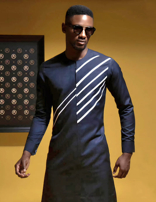 MG Men's Traditional African Wear/ Kafka, African Suit T126