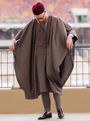 MG Prestige 3 Piece Yoruba Agbada Traditional Clothing AGP23