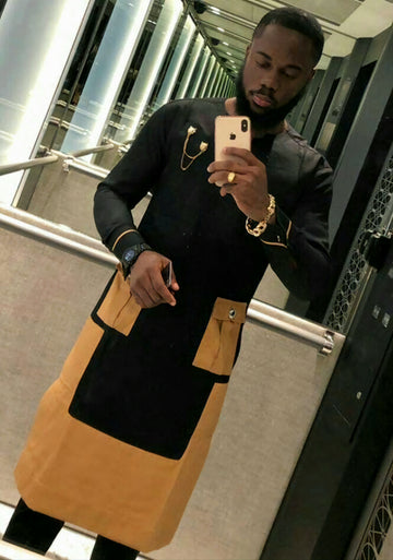 MG Men's Traditional African Wear/ Kafka, African Suit T20