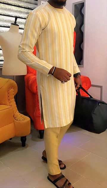 MG Men's Traditional African Wear/ Kafka, African Suit T36