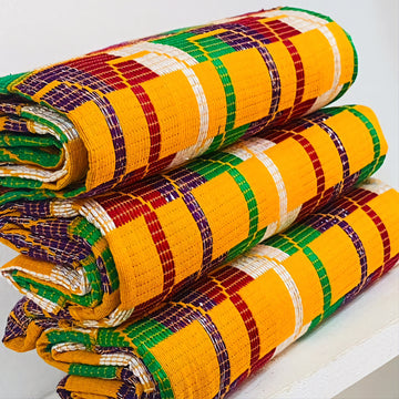 MG Authentic Hand Weaved Kente Cloth A433