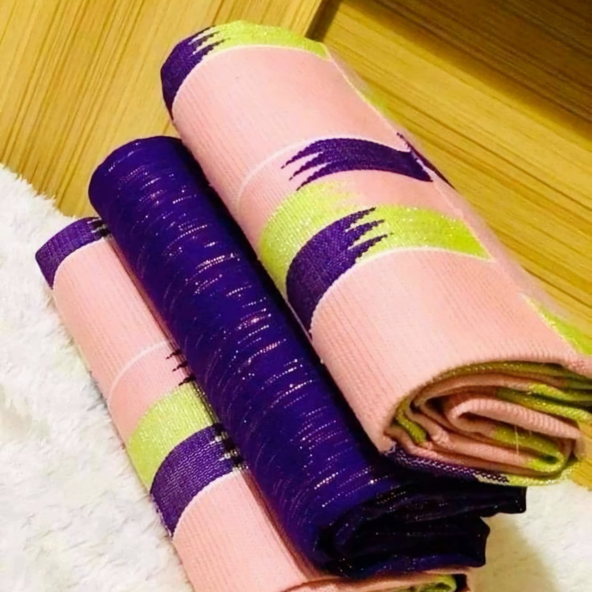 Authentic Hand Weaved Kente Cloth A911