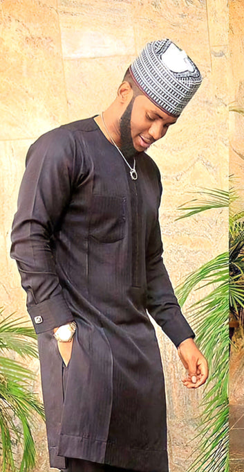 MG Men's Traditional African Wear/ Kafka, African Suit T120