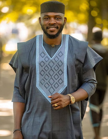 MG Prestige 3 Piece Yoruba Agbada Traditional Clothing AGP