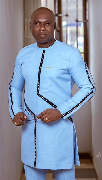 MG Men's Traditional African Wear/ Kafka, African Suit T220