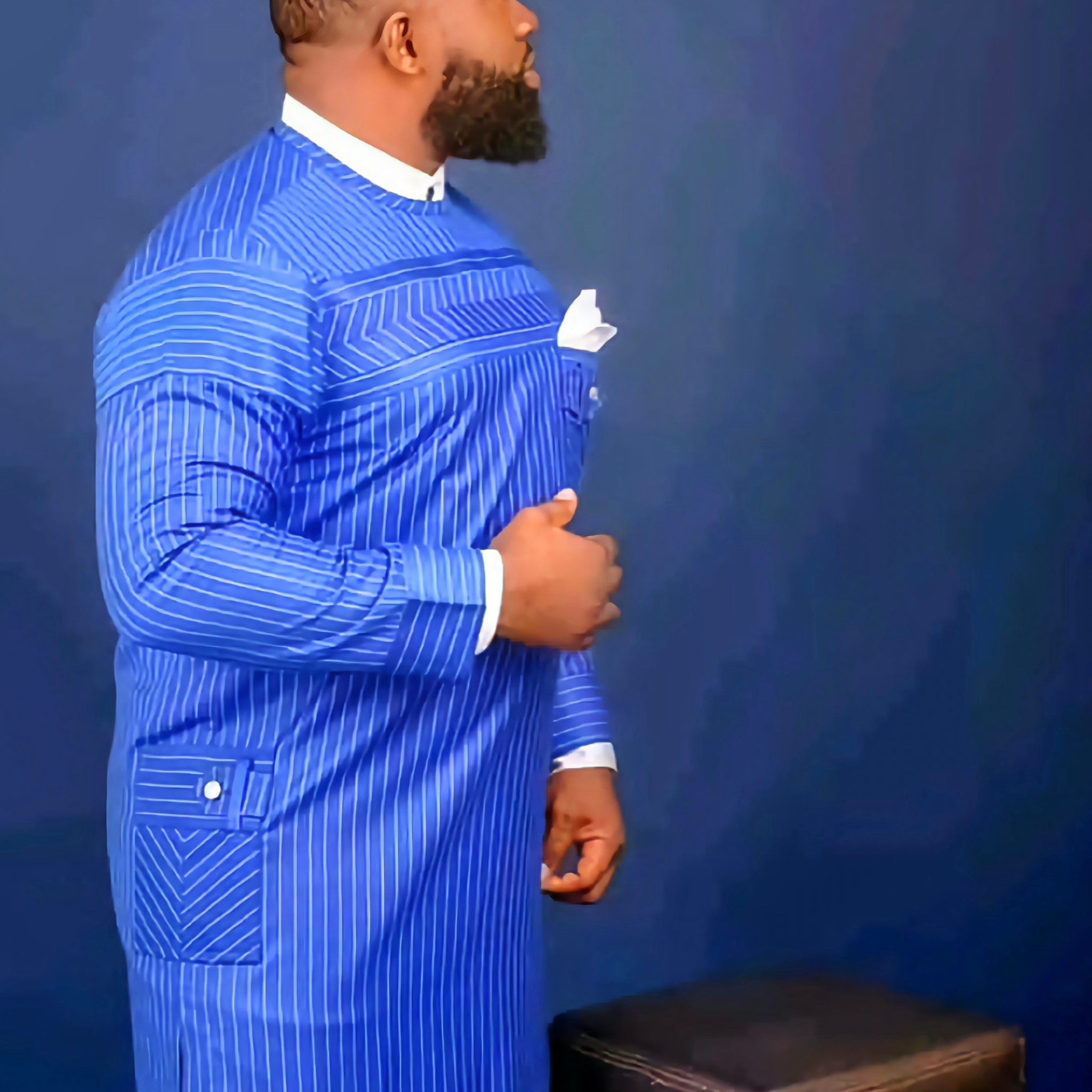 MG Men's Traditional African Wear/ Kafka, African Suit T55