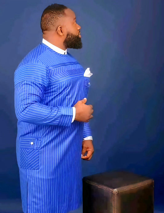 MG Men's Traditional African Wear/ Kafka, African Suit T55