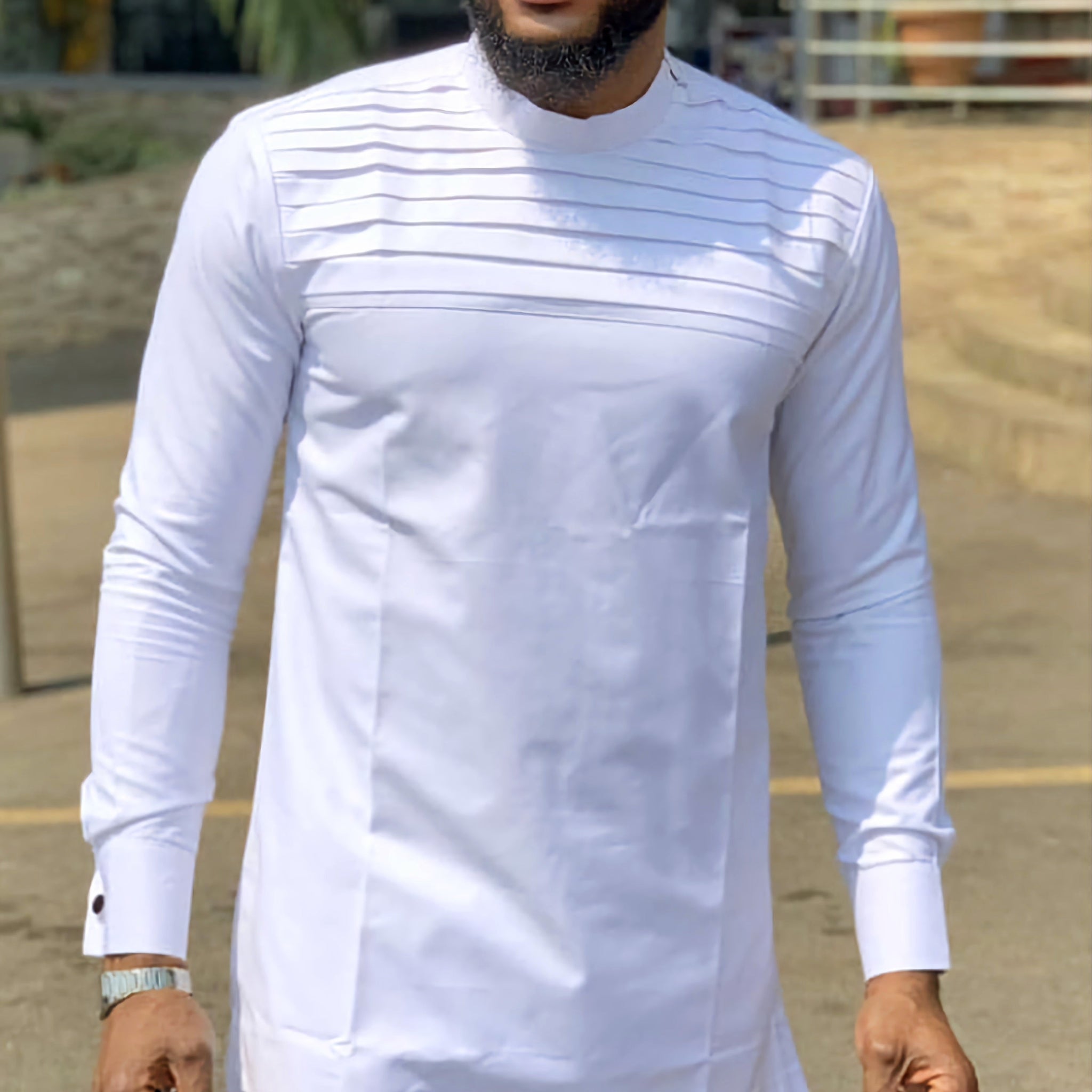 MG Men's Traditional African Wear/ Kafka, African Suit T76