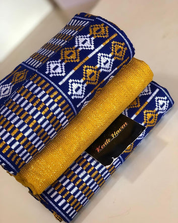 Kente Haven Hand Weaved Kente Cloth KH111