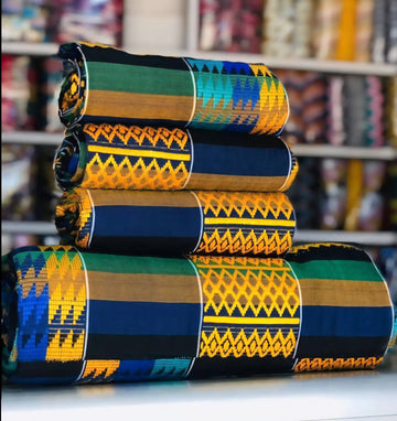 MG Authentic Hand Weaved Kente Cloth A9771