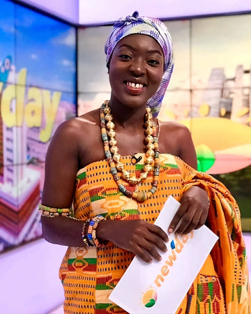 MG Authentic Hand Weaved Kente Cloth A1147