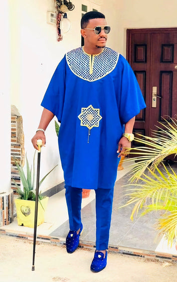 MG Men's Traditional African Wear/ Kafka, African Suit T192