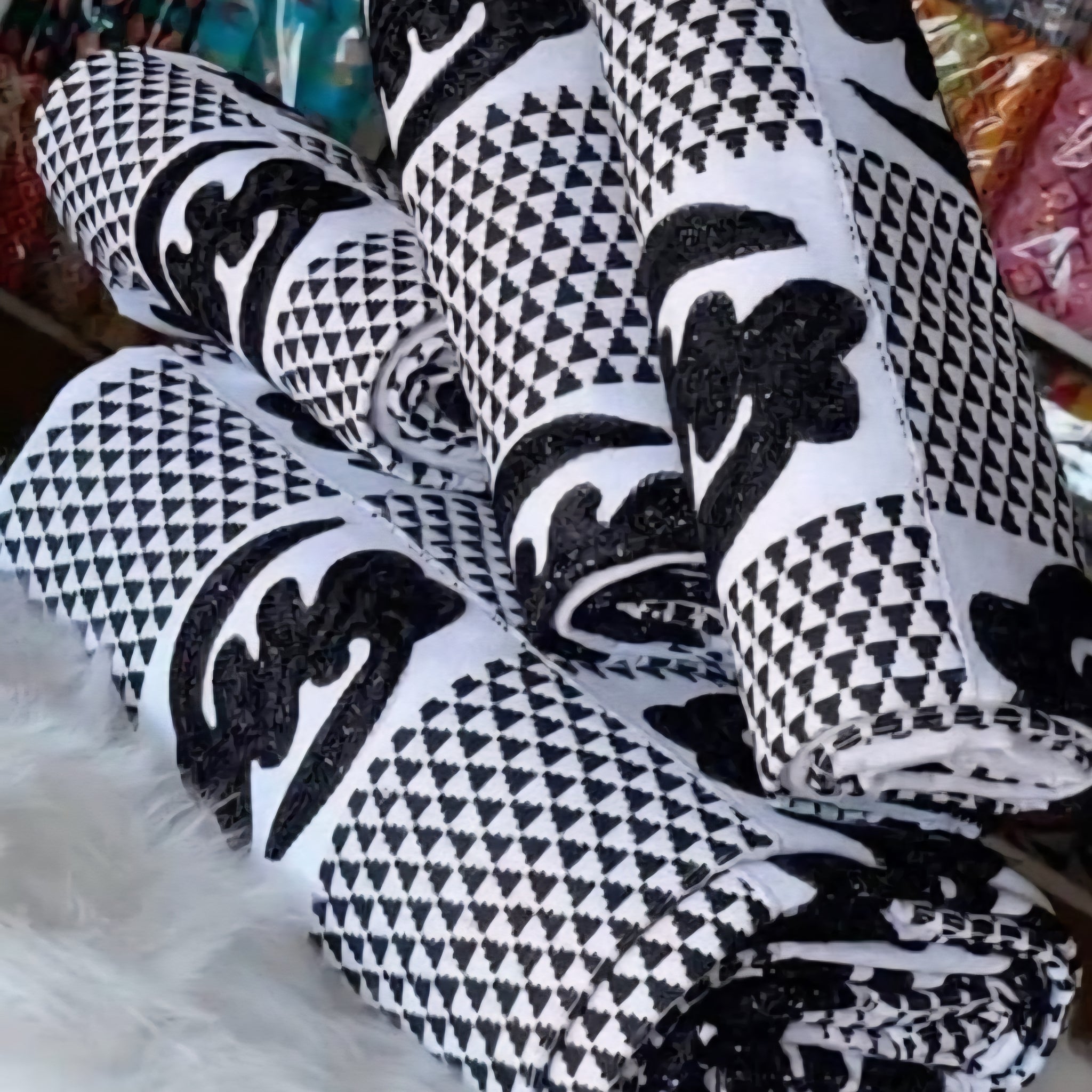 MG Authentic Hand Weaved Kente Cloth A0925