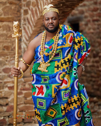 MG Royal Hand Weaved Kente Cloth R