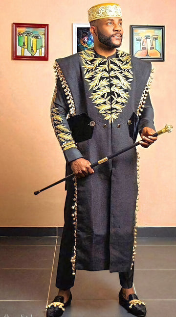 MG Prestige 3 Piece Yoruba Agbada Traditional Clothing AGP