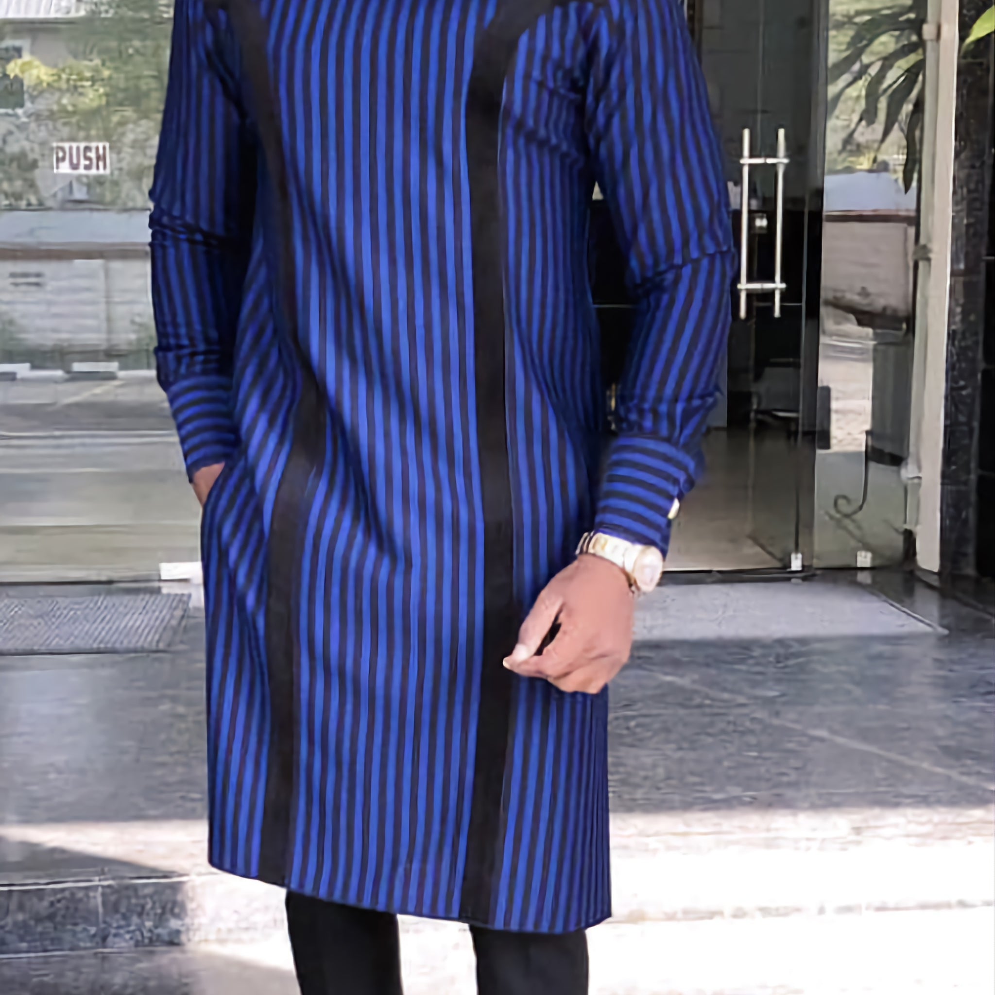 MG Men's Traditional African Wear/ Kafka, African Suit T107