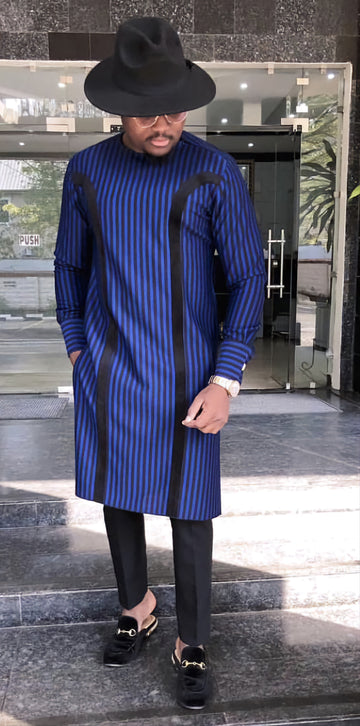 MG Men's Traditional African Wear/ Kafka, African Suit T107