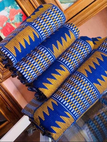 MG Authentic Hand Weaved Kente Cloth A09240