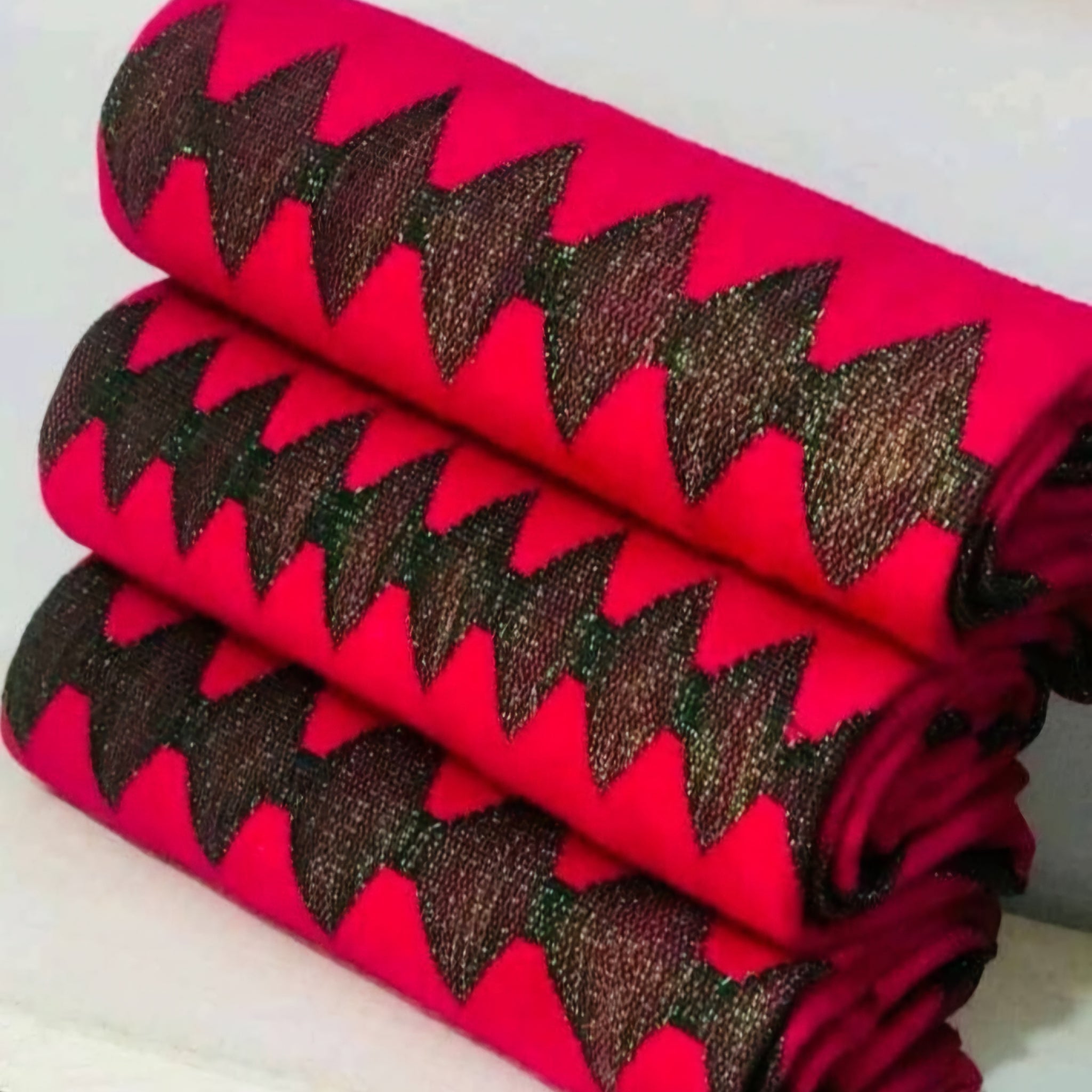 Authentic Hand Weaved Kente Cloth A927