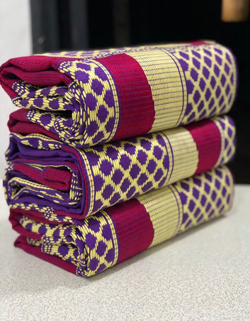 MG Authentic Hand Weaved Kente Cloth A1111