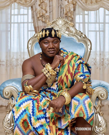 MG Premium Hand Weaved Kente Cloth P281